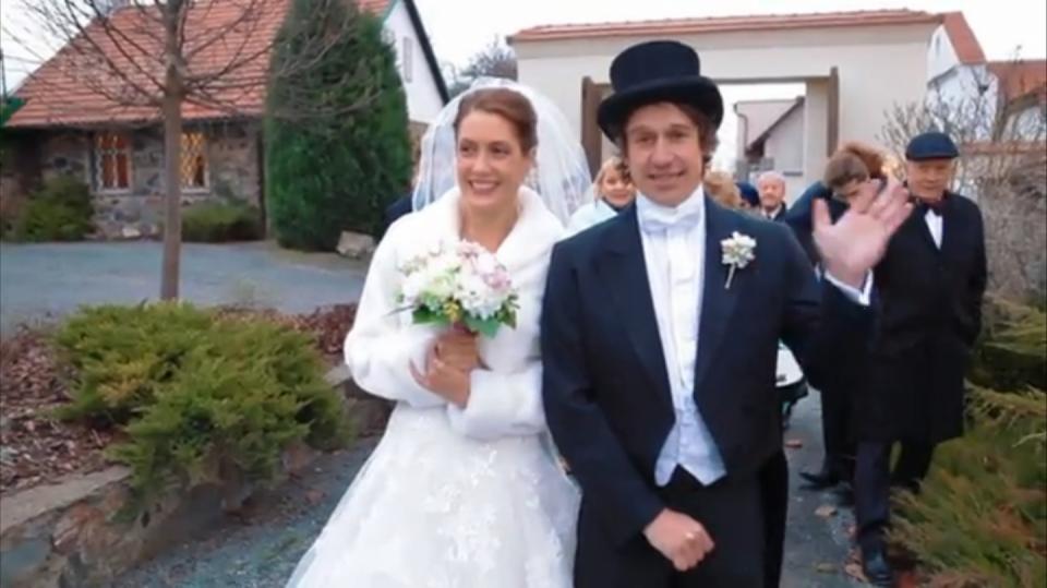 Martin Kraus se žení s Lenkou Zahradnickou